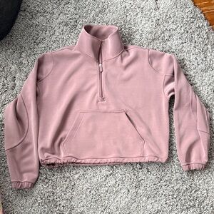 lululemon athletica Mauve Half-Zip Softstream